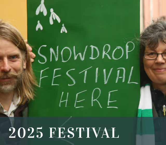 A talk at the Shepton Mallet Snowdrop Festival