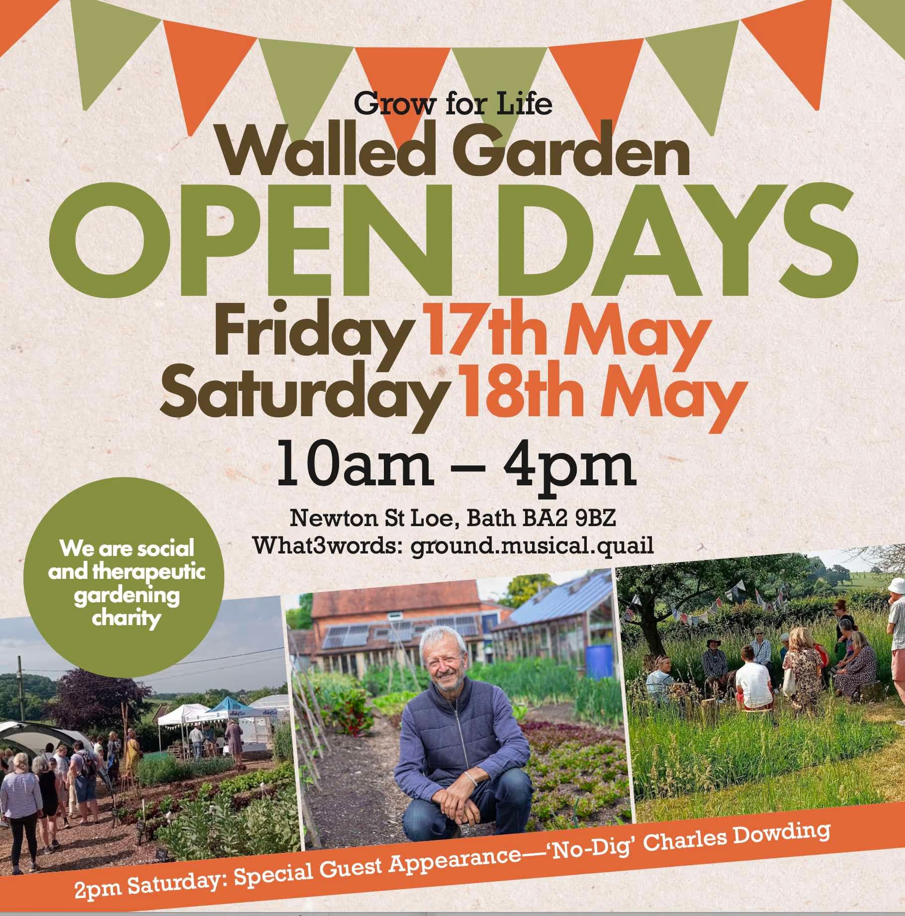 Open Day Afternoon Talk for Grow for Life