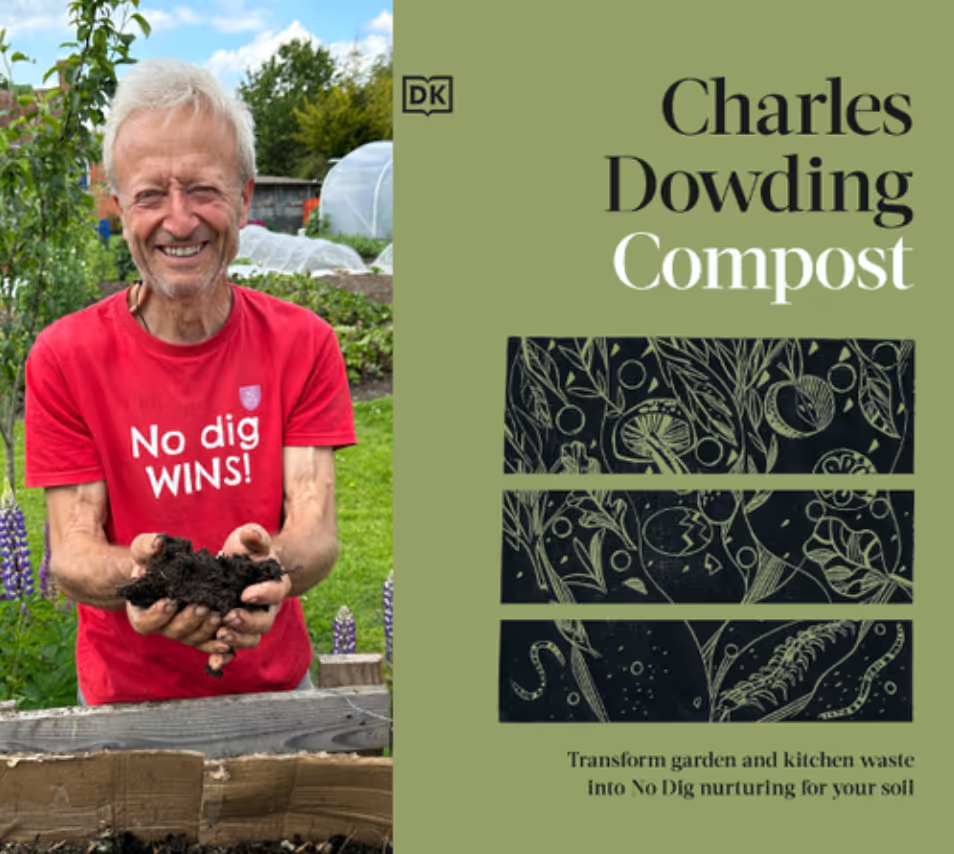 Charles Dowding on Compost - his new book published by DK - Evening Talk in Bath - Change of Date!