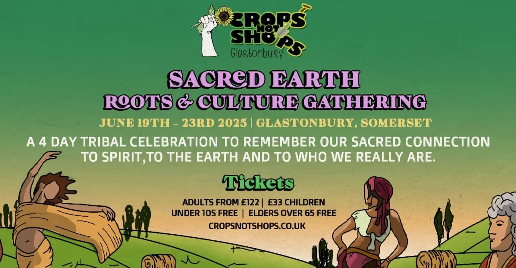 A Talk at the Crops Not Shops Festival