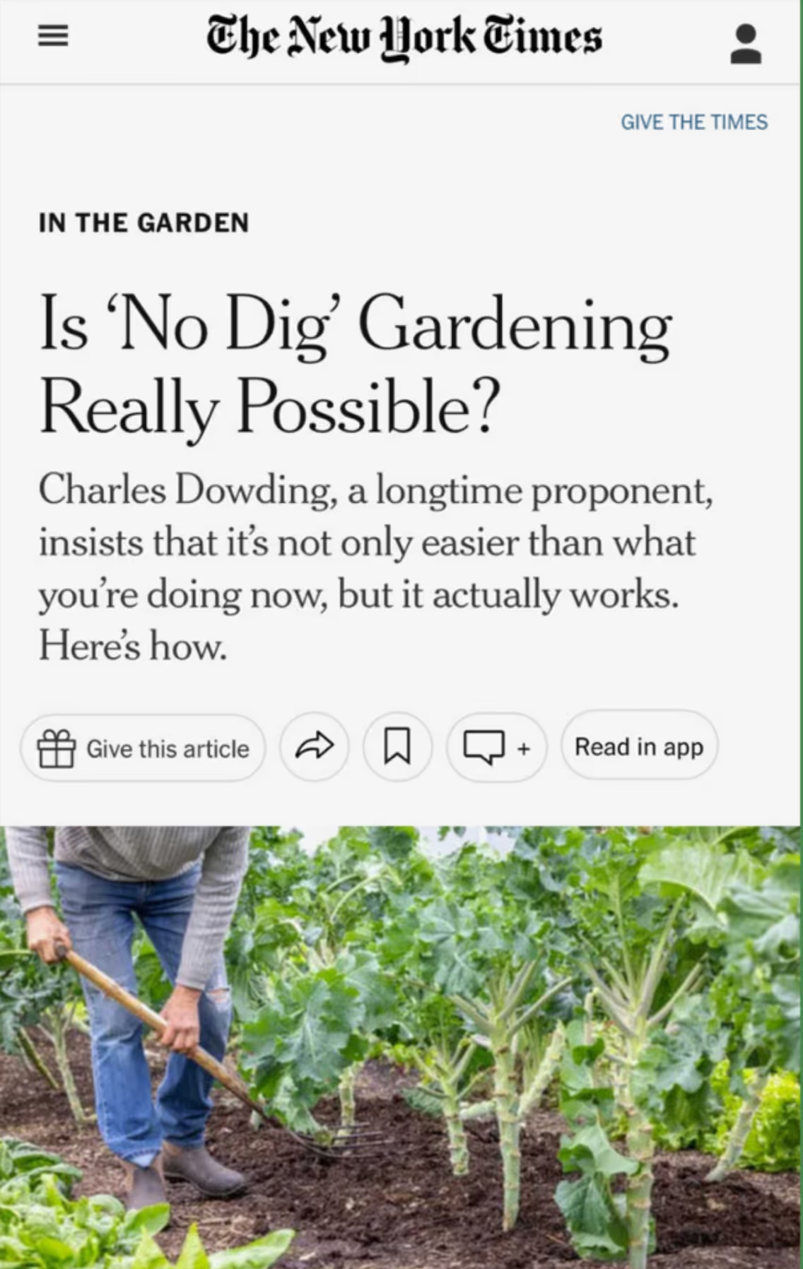 New York Times, March 2023