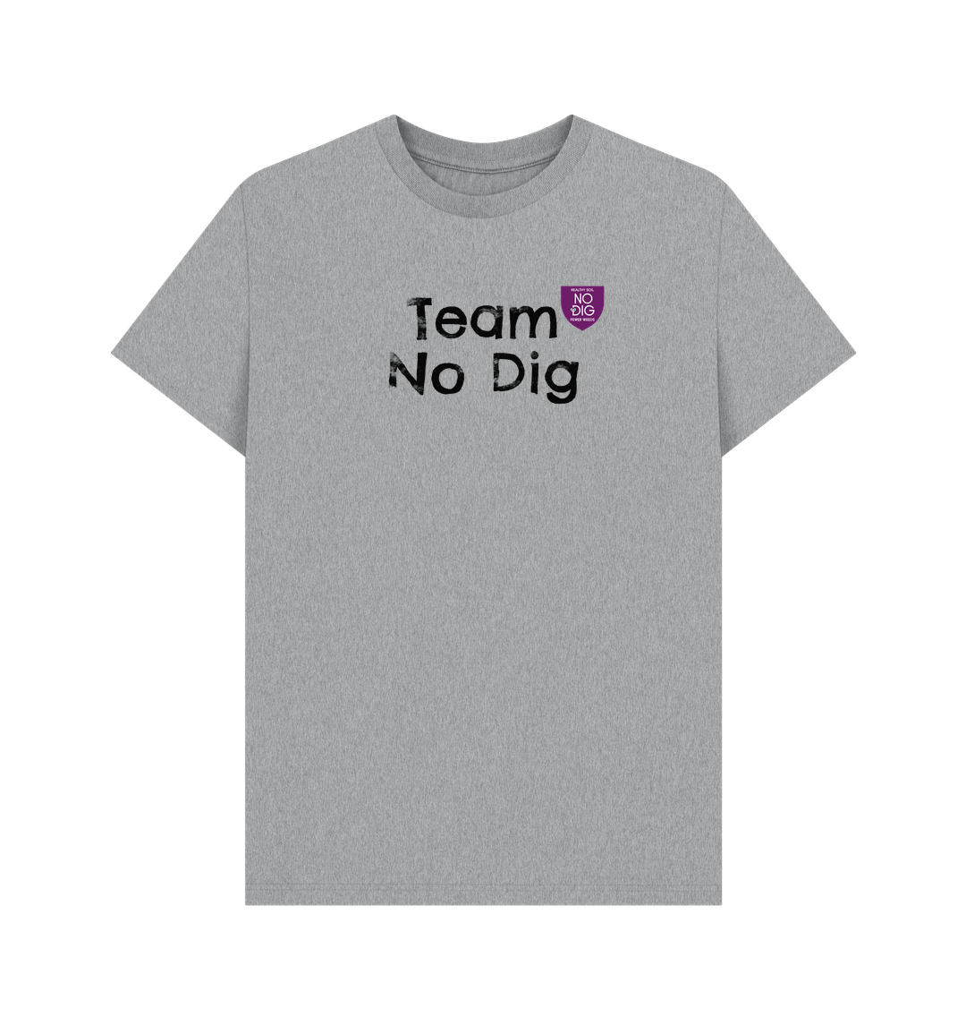 Athletic Grey Printed T-shirt Front