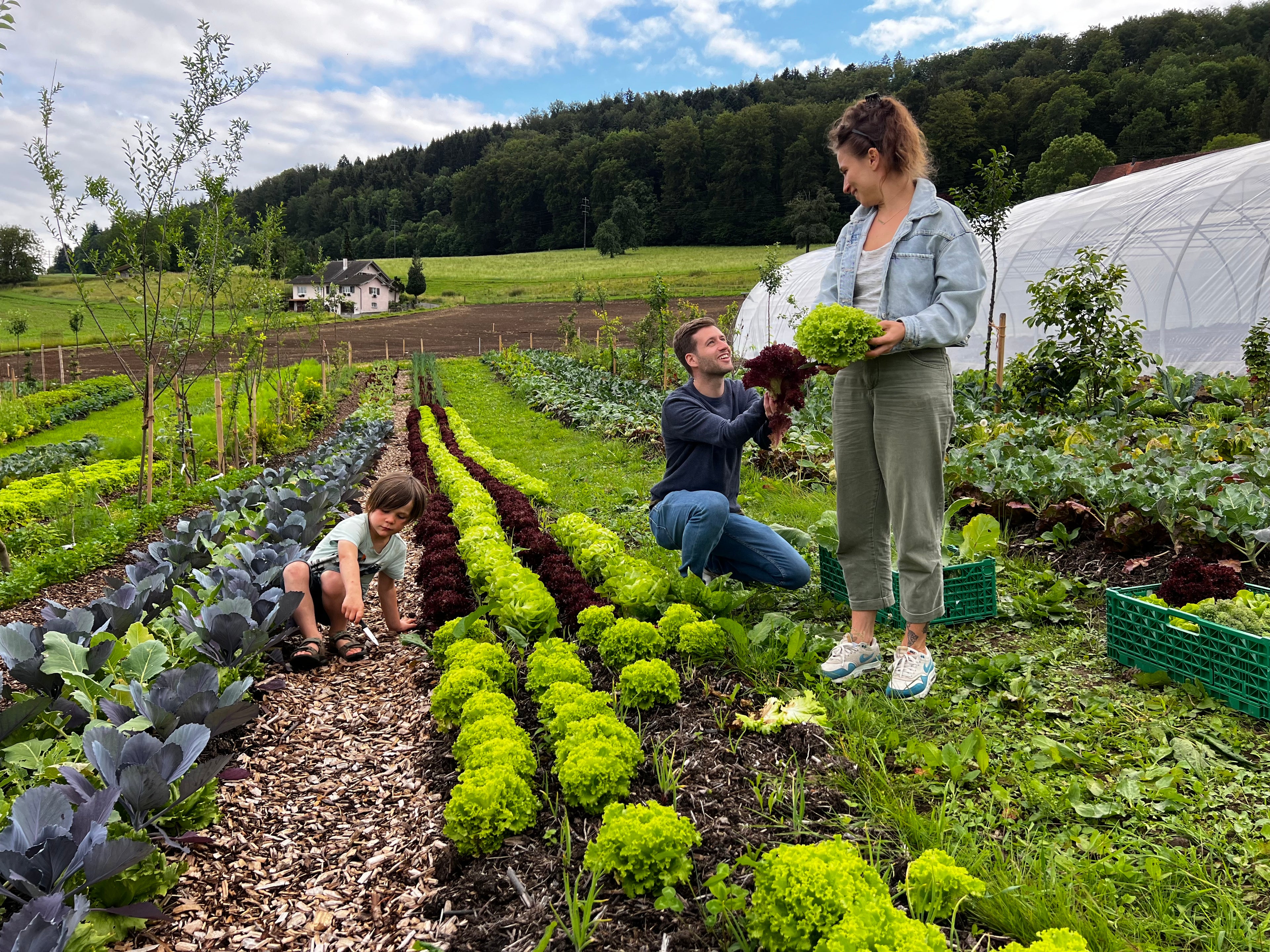 No Dig Workshop at Gaias Garden in Pfeffikon, Switzerland