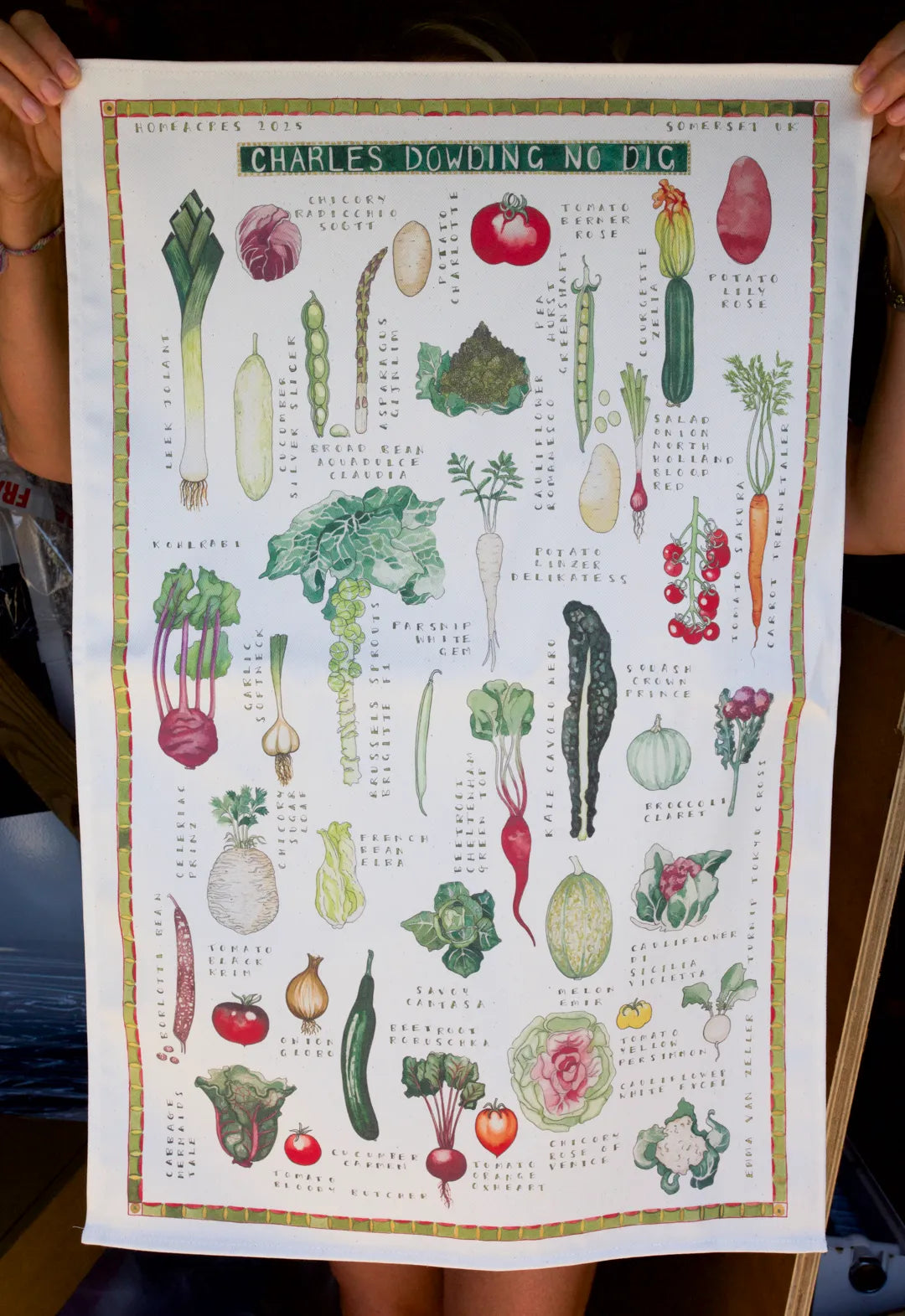 The No Dig Tea Towel