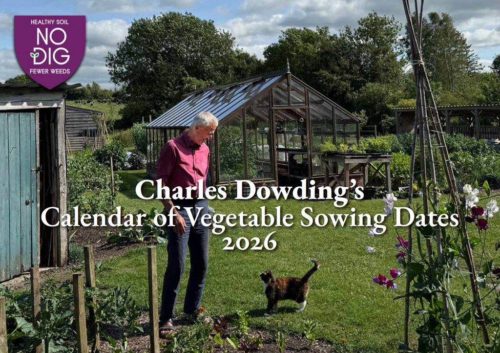 Charles Dowding’s Calendar of Vegetable Sowing Dates 2026 (Digital)