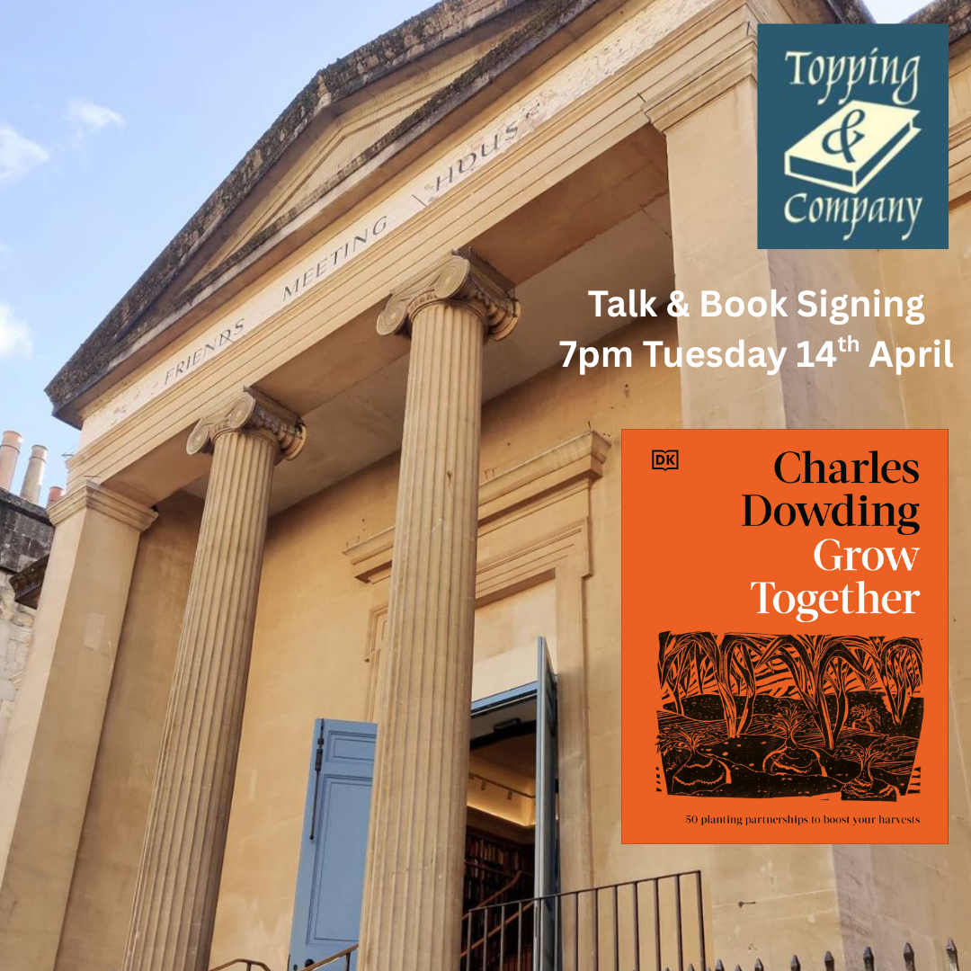 Talk & Book Signing at Toppings Bookshop in Bath