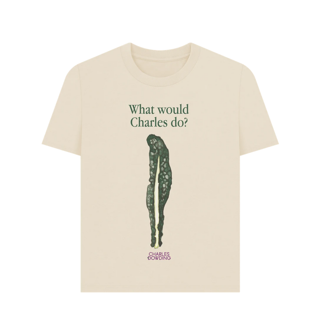 No Dig Kale 'What would Charles do?' Women's T-shirt