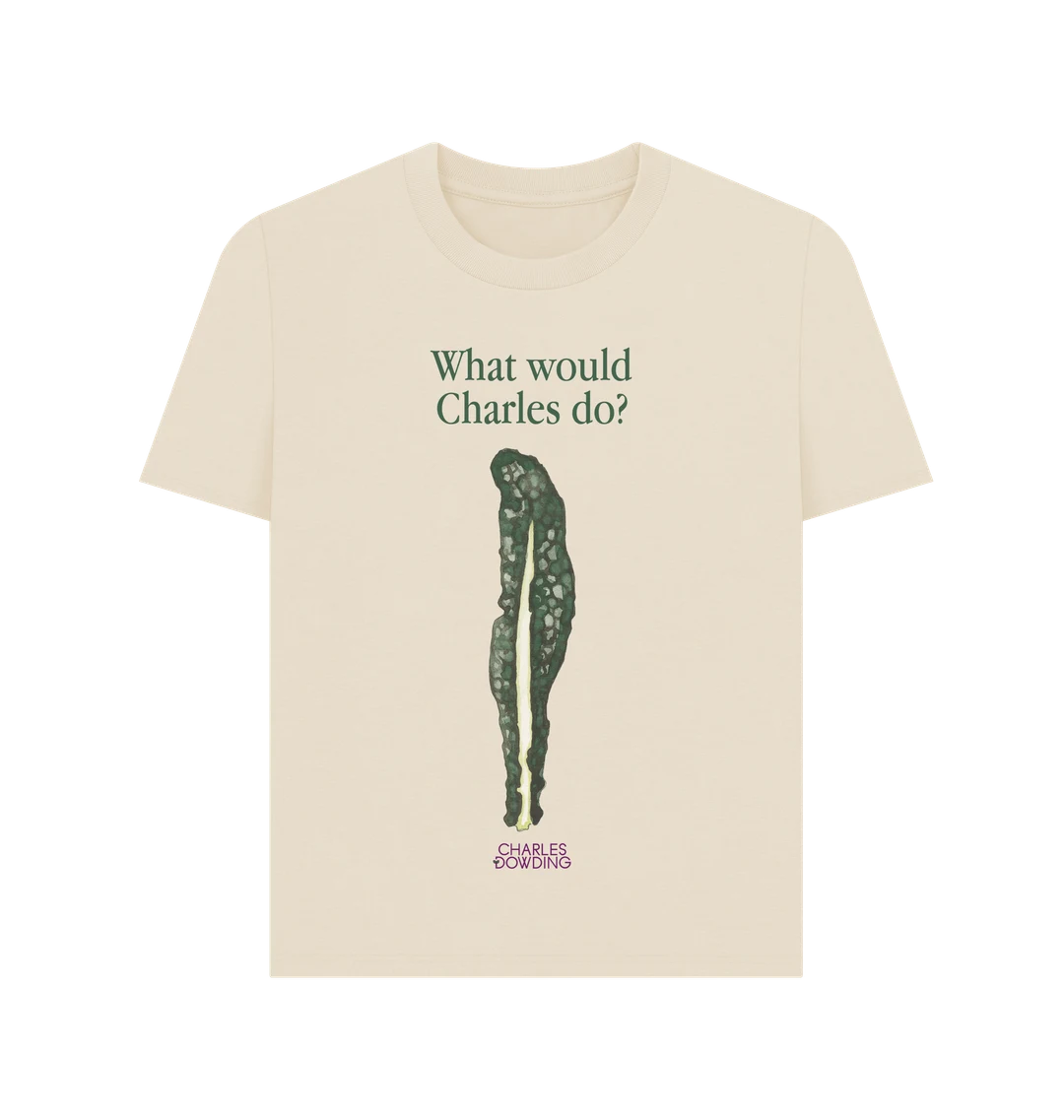 No Dig Kale 'What would Charles do?' Women's T-shirt