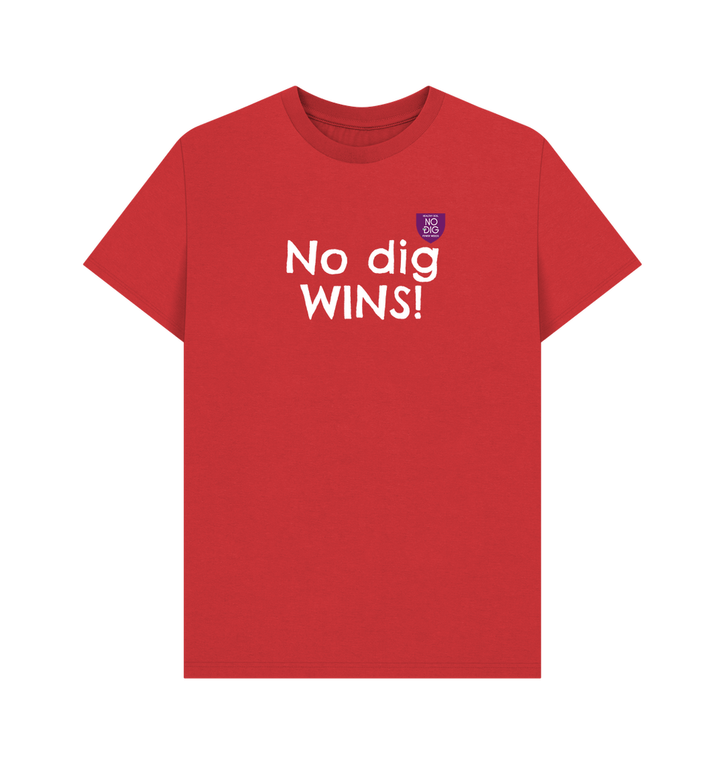 Red Printed T-shirt Front