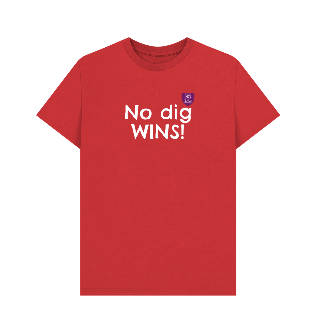 Red Printed T-shirt Front